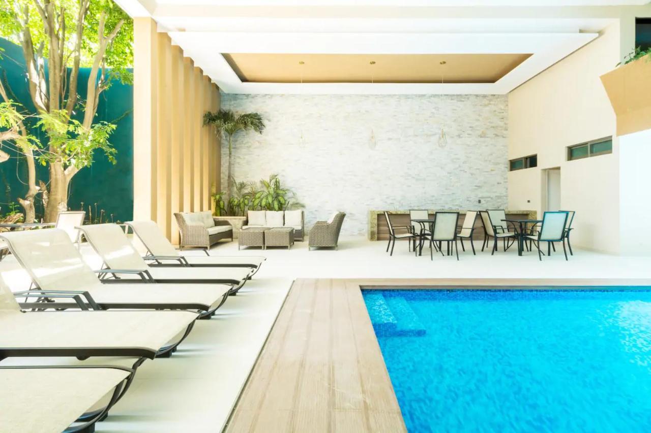 Palmarena Rooms & Residences - Long Stay Comfort With Parking, Sauna, Gym & Pool - Steps From 5Th Avenue Плая дел Кармен Екстериор снимка